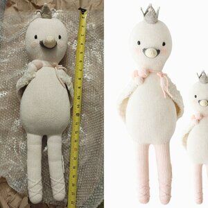 Cuddle + Kind 20" regular (large) Harlow the Swan plush